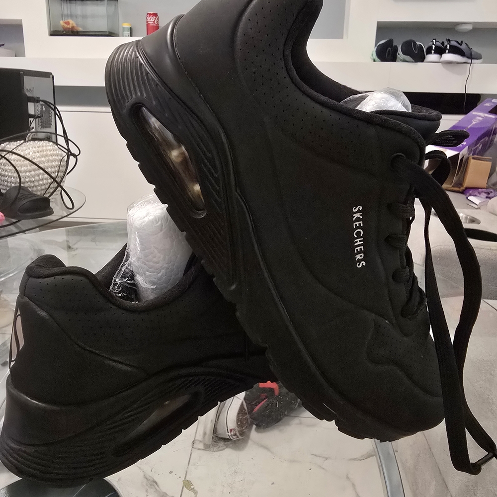 Skechers Black Athletic Sneakers